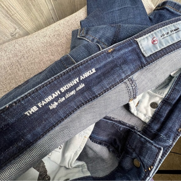 AG Denim Farrah Skinny Ankle Jeans - Picture 9 of 9